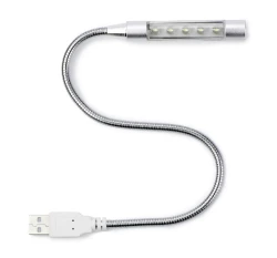 Lampka USB - srebrny (V3180-32)