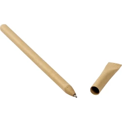 Długopis z kartonu z recyklingu - brązowy (V1930-16)