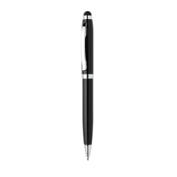 Długopis, touch pen, lampka COB - czarny (P610.761)