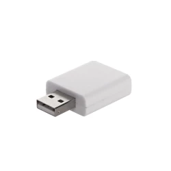 Blokada transferu danych USB - biały (V0353-02)