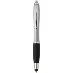 Długopis, touch pen, lampka - srebrny (V3286-32)