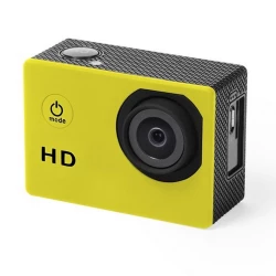 Kamera sportowa HD - żółty (V9691-08)