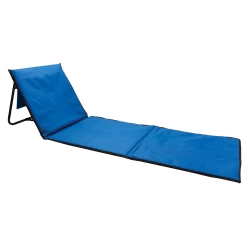 Składane krzesło plażowe - niebieski (P453.115)