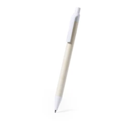 Długopis ze zrecyklingowanych kartoników po mleku - neutralny (V1042-00)