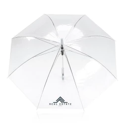 Transparentny parasol automatyczny - przeźroczysty (IP35006299)