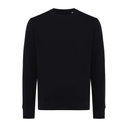 Lekki sweter Iqoniq Etosha, bawełna z recyklingu - black (T9303.001.4XL)
