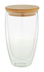 Bondina L szklany kubek termiczny - transparentny (AP812426)