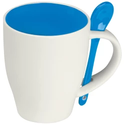 Kubek ceramiczny 250 ml - niebieski (8509504)