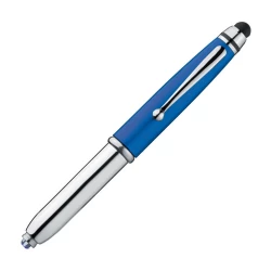 Długopis plastikowy do ekranów dotykowych - niebieski (1878704)
