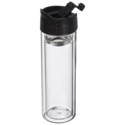Butelka szklana 400 ml - przeźroczysty (6287966)