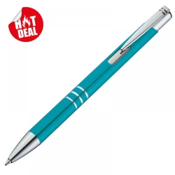 Długopis metalowy - turkusowy (1333914)