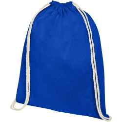 Plecak Oregon wykonany z bawełny o gramaturze 140 g/m² ze sznurkiem ściągającym (12057553)