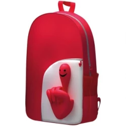 Plecak CrisMa Smile Hand - czerwony (6444505)