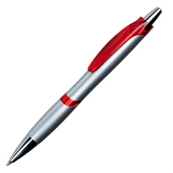 Długopis Fatso, czerwony/srebrny (R73386.08)