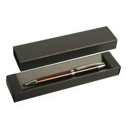 Kartonowe pudełko na długopis, czarny (R01030)