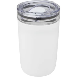 Szklany kubek Bello o pojemności 420 ml z zewnętrzną ścianką z plastiku z recyklingu (10067501)