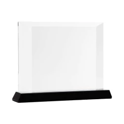Trofeum Elegance, transparentny/czarny (R22180)