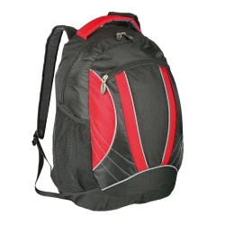 Plecak sportowy El Paso, czerwony/czarny (R08659.08)