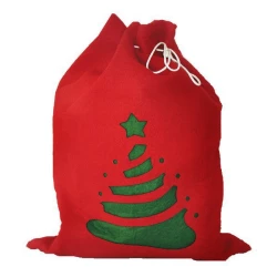 Świąteczny worek na prezenty, czerwony (R89068)