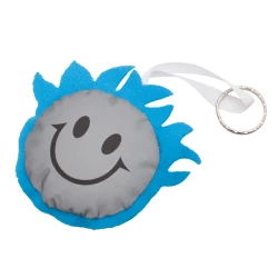 Maskotka odblaskowa Smiling Boy, niebieski/srebrny (R73834.04)