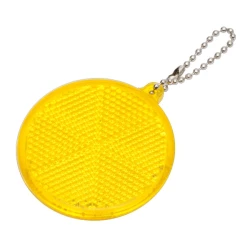 Światełko odblaskowe Circle Reflect, żółty (R73163.03)