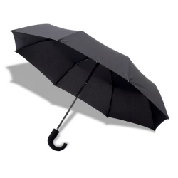 Składany parasol sztormowy Biel, czarny (R07942.02)