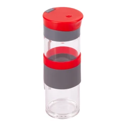 Szklana butelka Top Form 440 ml, czerwony (R08290.08)