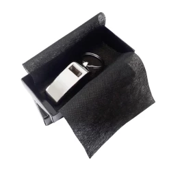 Brelok metalowy Whistle, srebrny (R73161.01)