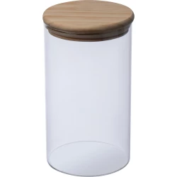 Szklany pojemnik 1000 ml - przeźroczysty (8261666)