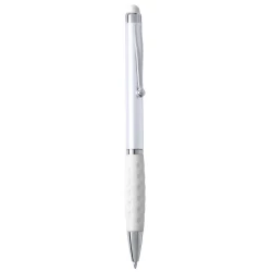 Długopis, touch pen - biały (V1663-02)