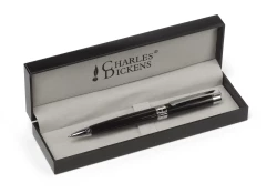 Długopis Charles Dickens w pudełku - czarny (V1416-03)