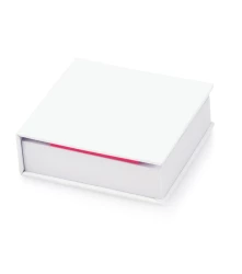 Zestaw do notatek, notatnik, karteczki samoprzylepne - biały (V2600-02)
