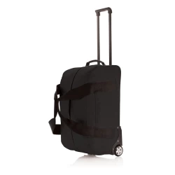 Weekendowa torba sportowa, podróżna na kółkach - czarny (P790.001)