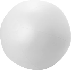 Duża dmuchana piłka plażowa - biały (V8651-02)
