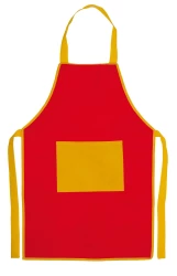Fartuch kuchenny - czerwony (V7558-05)