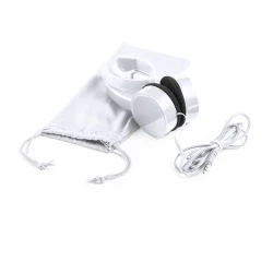 Składane słuchawki nauszne - biały (V3494-02)