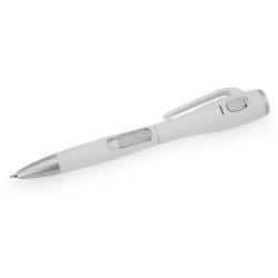 Długopis, lampka LED - biały (V1475/A-02)
