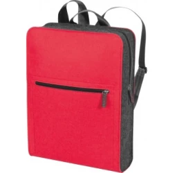 Plecak z filcu - czerwony (6016305)