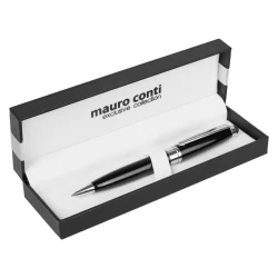 Długopis, touch pen Mauro Conti - czarny (V4839-03)