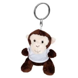 Pluszowa małpka, brelok | Karly - brązowy (HE732-16)