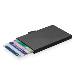 Etui na karty kredytowe C-Secure, ochrona RFID - czarny (P820.491)