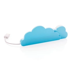 Hub USB 2.0 chmura - niebieski, biały (P308.305)