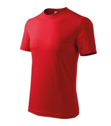 Base koszulka unisex czerwony M (R060714)