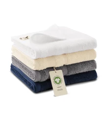 Organic ręcznik unisex biały 50 x 100 cm (9170001)