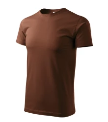 Basic koszulka męska czekoladowy M (1293814)