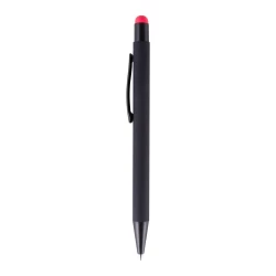Długopis, touch pen - czerwony (V1817-05)