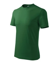 Classic koszulka unisex zieleń butelkowa M (1010614)