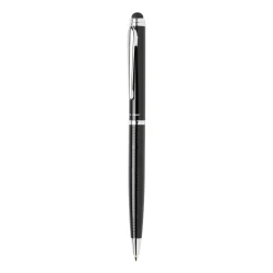 Długopis, touch pen Swiss Peak - czarny, srebrny (P610.440)