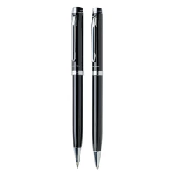 Zestaw piśmienny Swiss Peak Luzern, długopis i ołówek mechaniczny - czarny (P610.490)