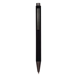 Długopis z wysokiej jakości plastiku i metalu - czarny (V1696-03)